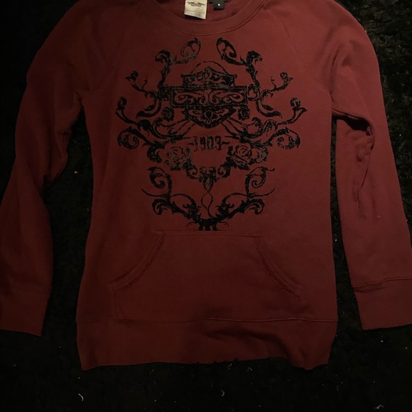 harley davidison men women sweater , can fit a M/L - Picture 5 of 5